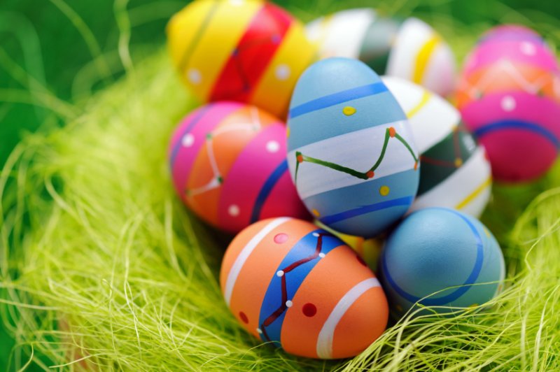 Decorazione delle uova di Pasqua