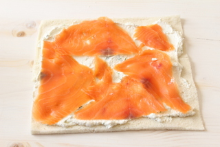 tronchetto di natale al salmone