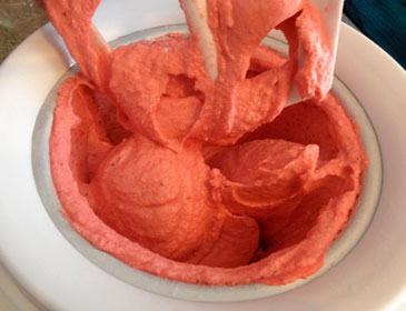 gelato alla fragola