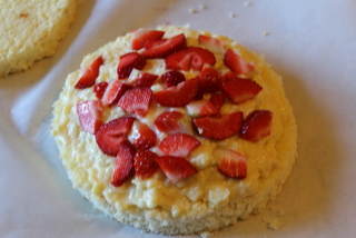 torta mimosa alle fragole