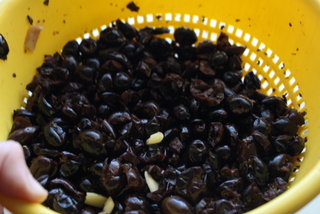 olive nere sott'olio
