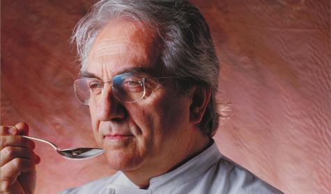 Lo chef Gualtiero Marchesi