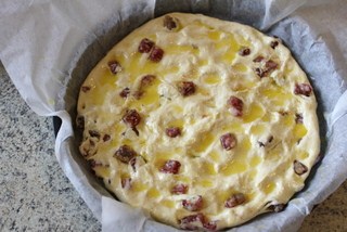 focaccia al salame