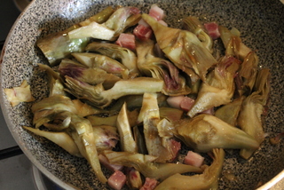 tagliaelle alla crema dei carciofi