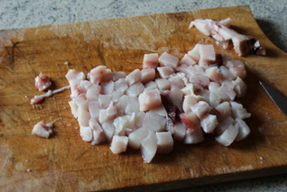 tagliatelle al salmone croccante