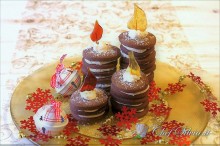 Dolci candele al cioccolato