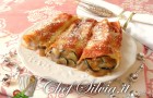 Cannelloni  con melanzane e zucchine