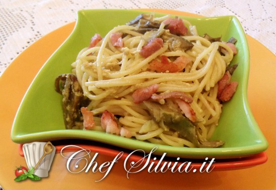 Carbonara ai carciofi