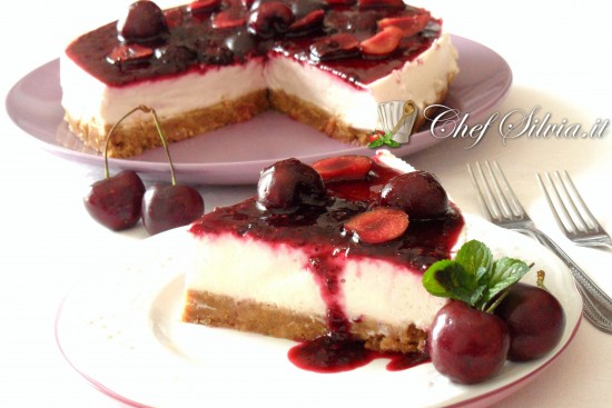 Cheesecake alle ciliegie