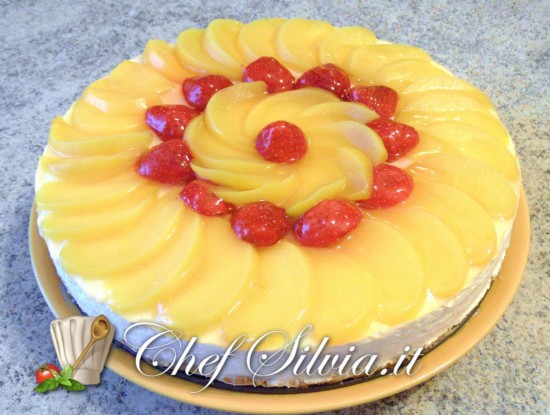 Cheesecake  alle pesche