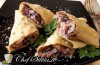 Crespelle al radicchio e mascarpone