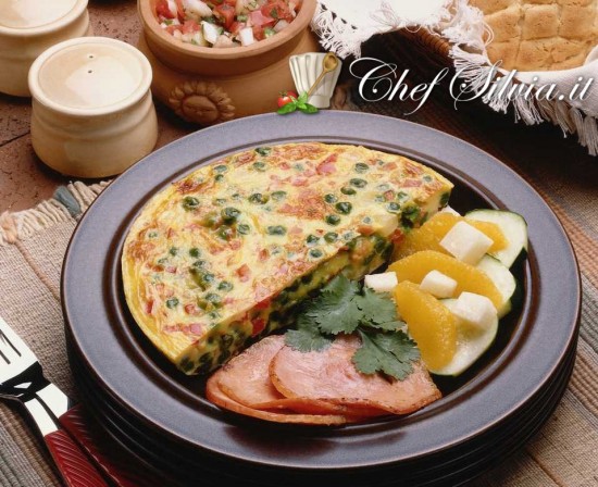 Frittata di verdure miste