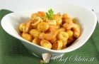 Gnocchi calamari e gamberi