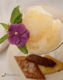 Granita al limone