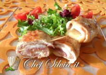 Involtini di pollo e speck 