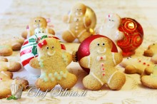 Biscotti di Natale - omini di pan di zenzero