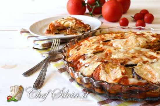 Parmigiana di melanzane con ricotta