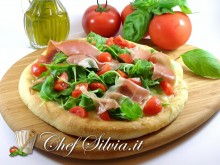 Pizza prosciutto e rucola