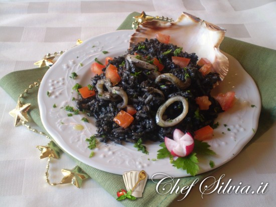 Risotto al nero di seppia