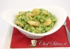 Risotto spinaci e gamberi