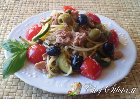 Spaghetti alla mediterranea