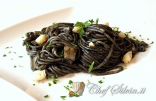 Spaghetti al nero di seppia