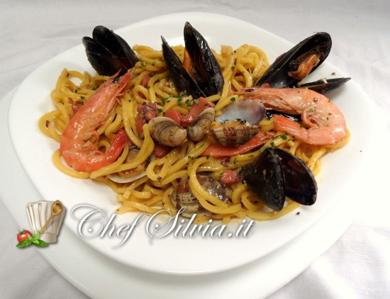 Spaghetti allo scoglio 