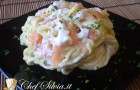 Tagliolini ricotta e salmone