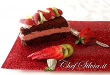 Torta fior di fragola