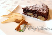 Torta di pere e cioccolato