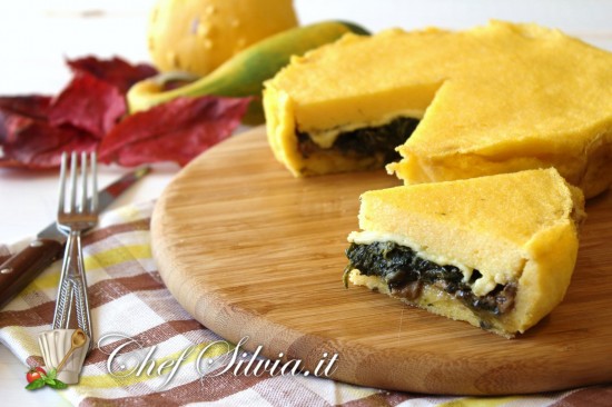 Torta salata di polenta