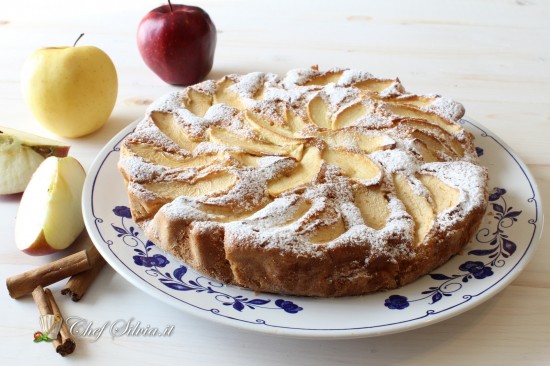 Torta di mele e mascarpone