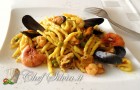 Trofie ai frutti di mare